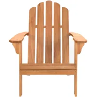 Anston Outdoor Adirondack Chair in Natural by Safavieh