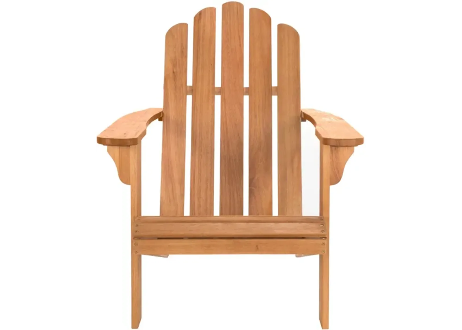 Anston Outdoor Adirondack Chair in Natural by Safavieh