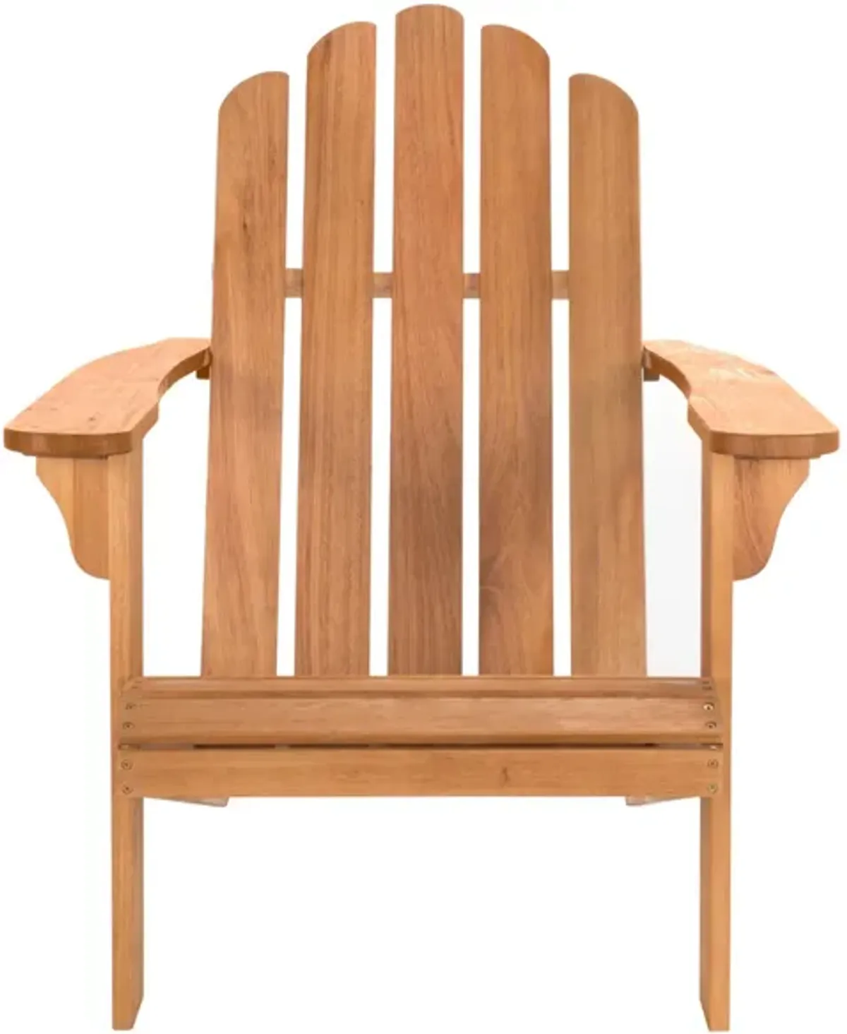 Anston Outdoor Adirondack Chair in Natural by Safavieh