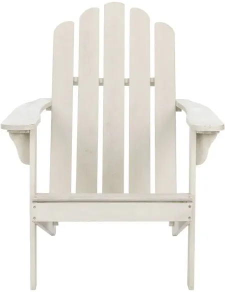 Anston Outdoor Adirondack Chair in Blue by Safavieh