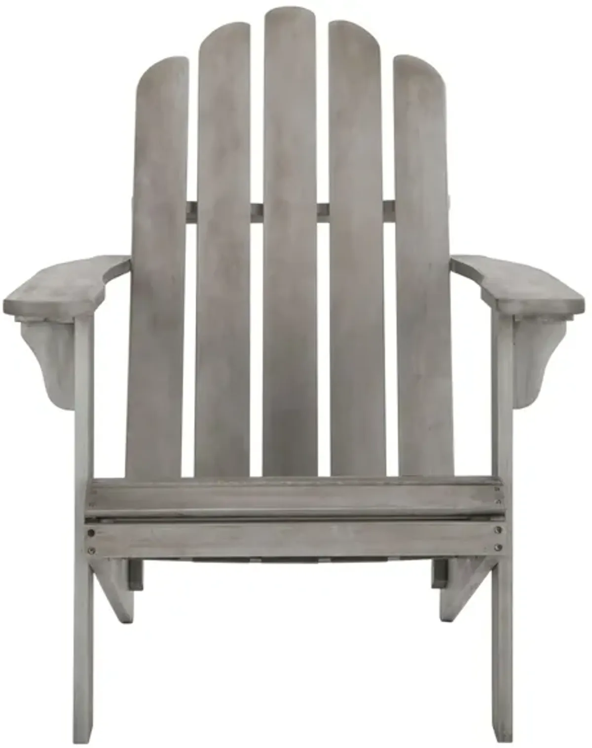 Anston Outdoor Adirondack Chair in Gray by Safavieh