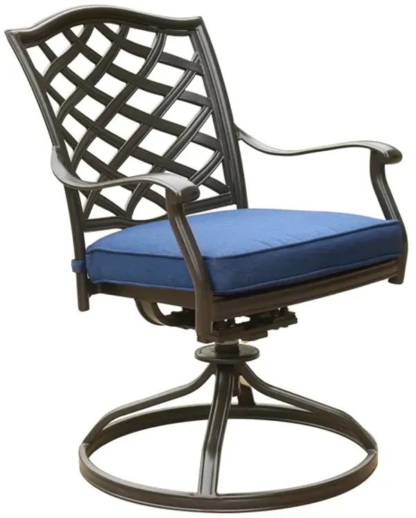 Halston Outdoor Dining Swivel Chair Set of 2