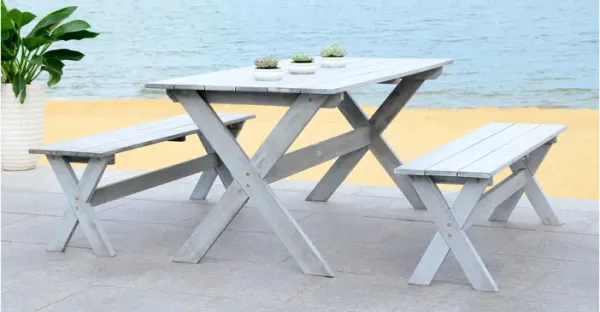 Jovanna Outdoor 3-pc. Dining Set