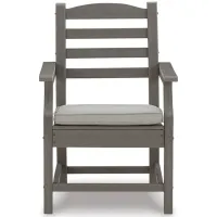 Visola Outdoor Armchair in Gray by Ashley Furniture