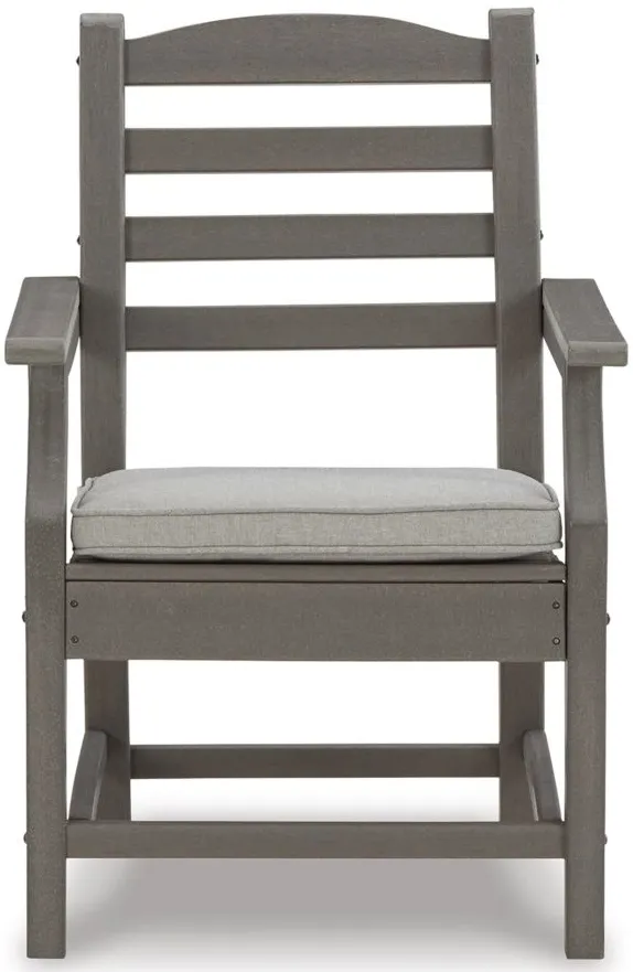 Visola Outdoor Armchair in Gray by Ashley Furniture
