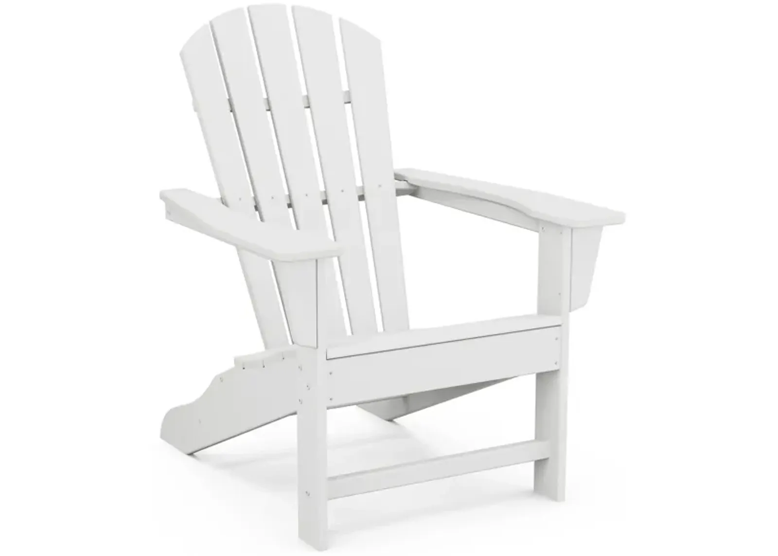 Palm Coast Adirondack in White by Polywood