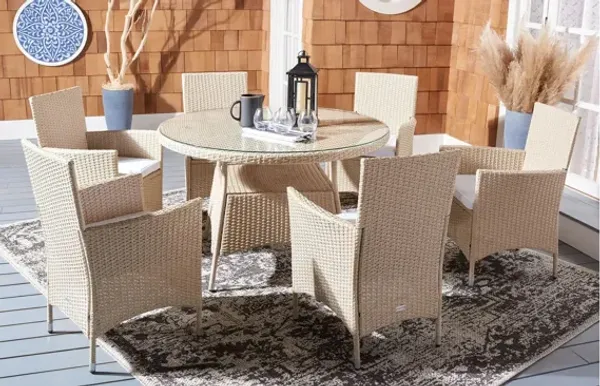 Torus 7-pc. Outdoor Dining Set