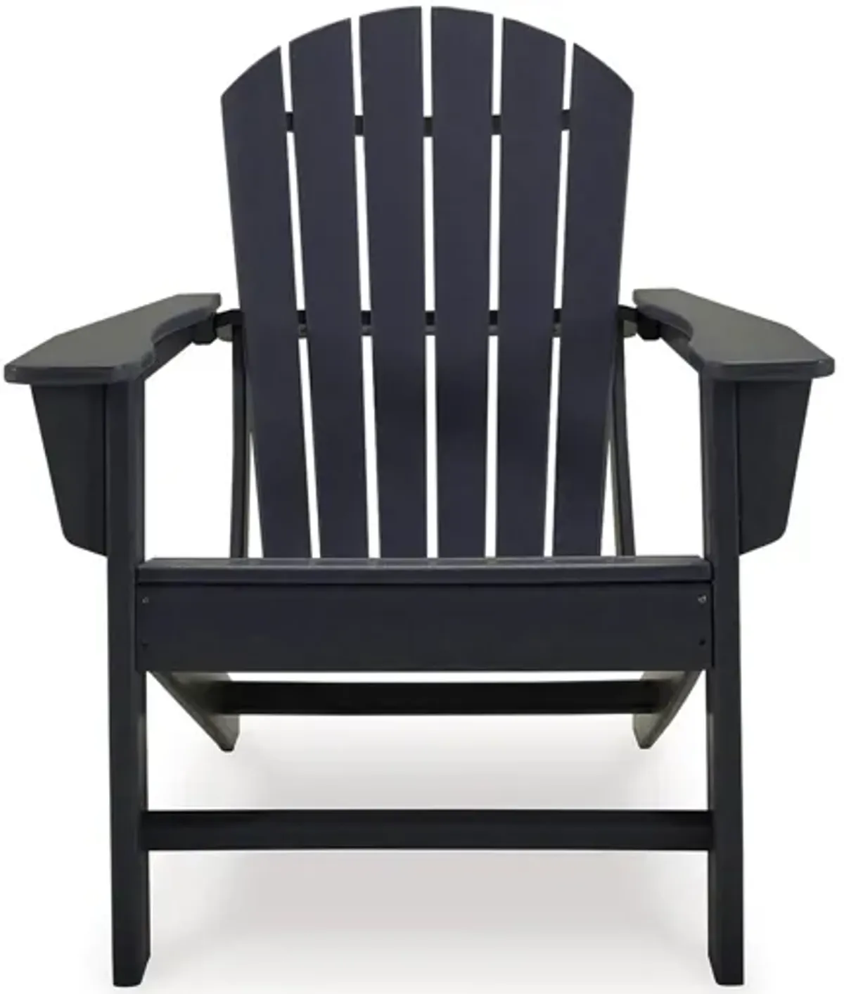 Sundown Treasure Outdoor Adirondack Chair in Black by Ashley Furniture