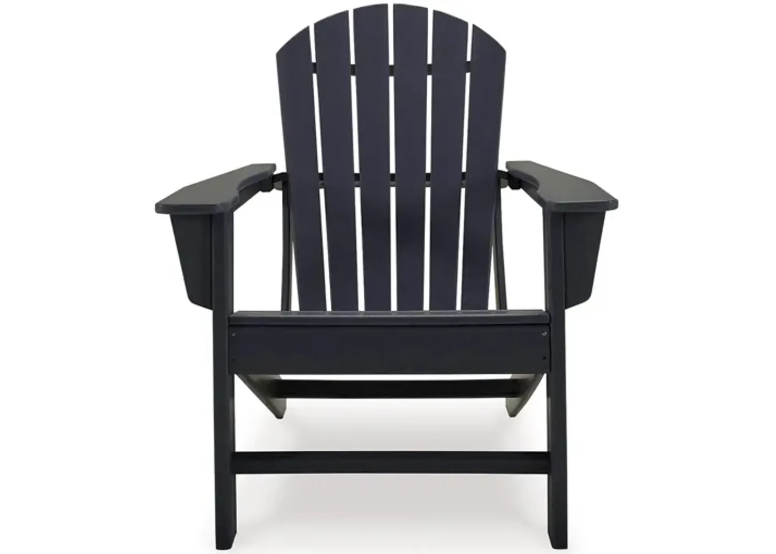 Sundown Treasure Outdoor Adirondack Chair in Black by Ashley Furniture