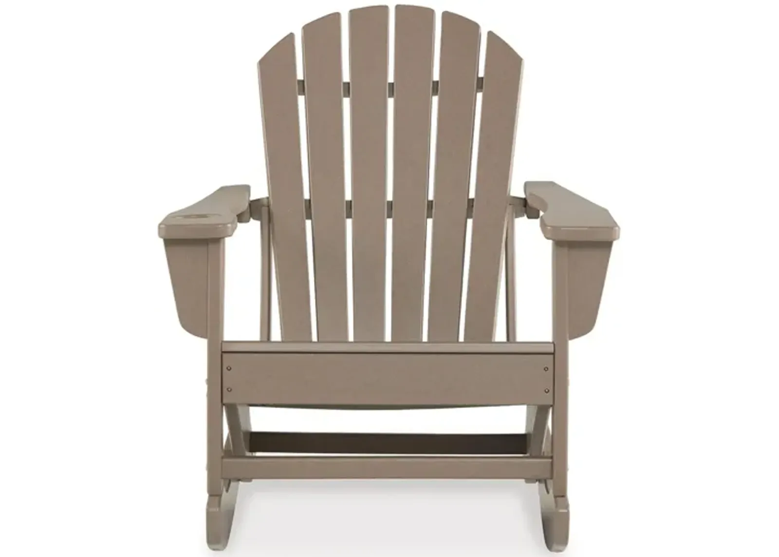 Sundown Treasure Outdoor Rocking Chair in Driftwood by Ashley Furniture