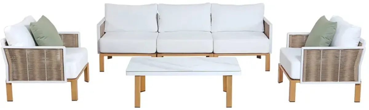 Vine 4 Pc Patio Conversation Set