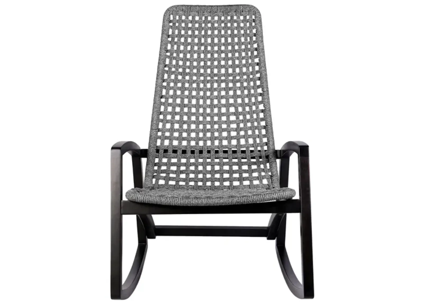 Sequoia Outdoor Rocking Chair in Gray by Armen Living