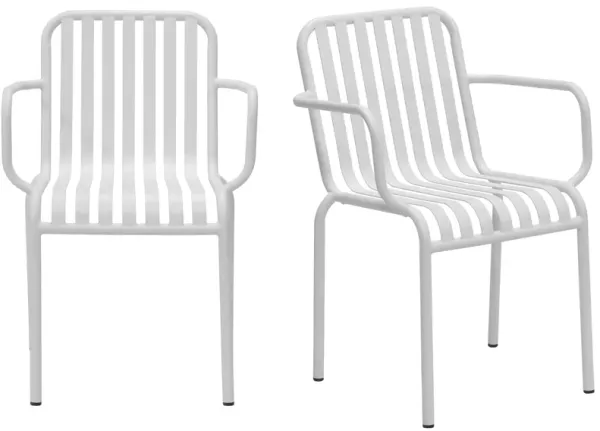 Enid Outdoor Armchair - Set of 2
