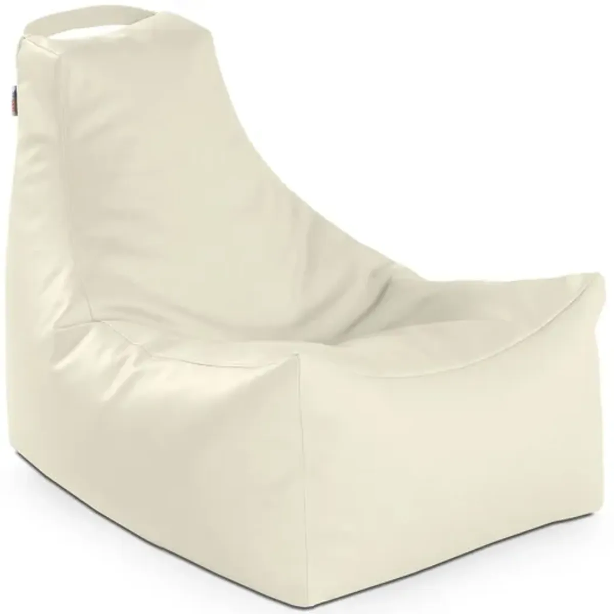 Hemingway Outdoor Bean Bag in White by Foam Labs