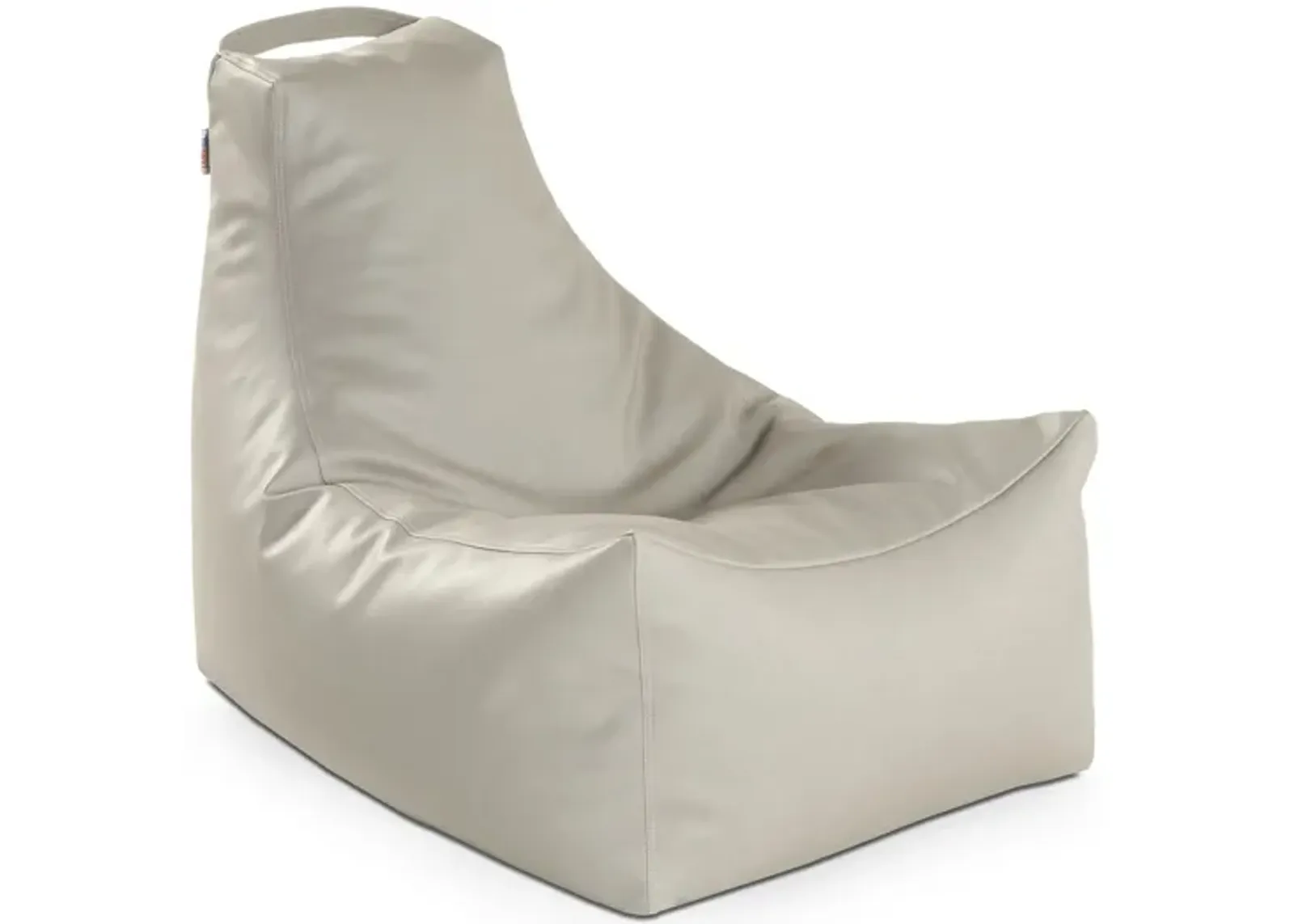 Hemingway Outdoor Bean Bag in Mineral Gray by Foam Labs