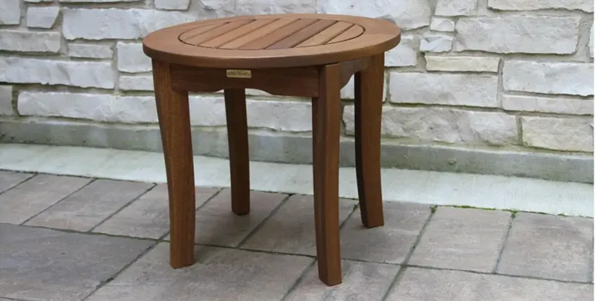 Ocean Ave Outdoor Round Accent Table