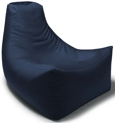 Jokinen Outdoor Bean Bag Patio Chair in Oak / White by Foam Labs