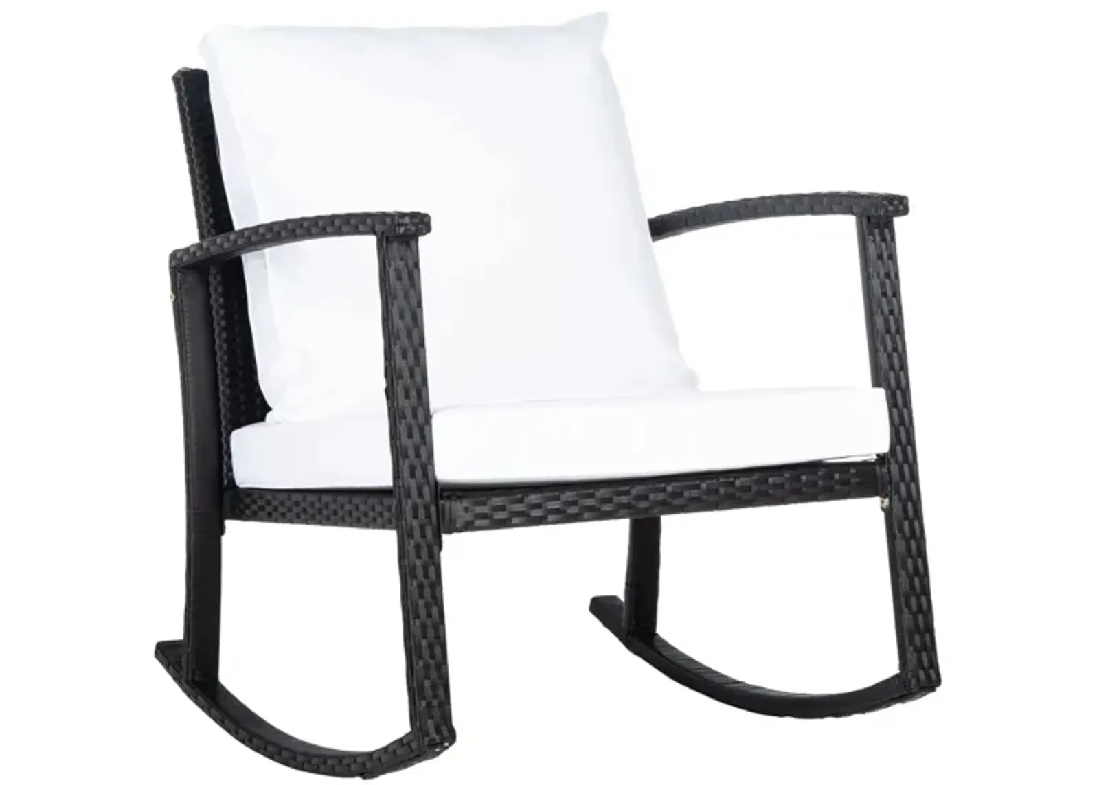 Bradbury Rocking Chair in Onyx by Safavieh