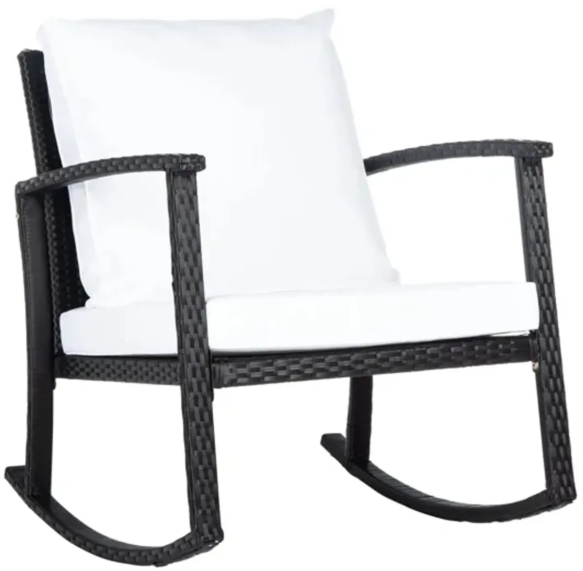 Bradbury Rocking Chair in Onyx by Safavieh