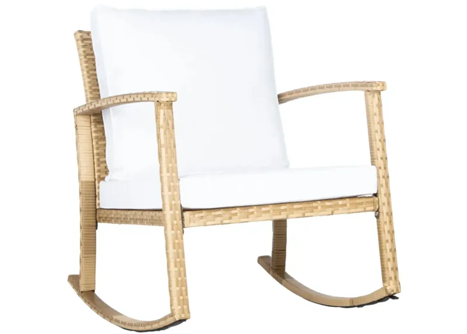 Bradbury Rocking Chair in White by Safavieh