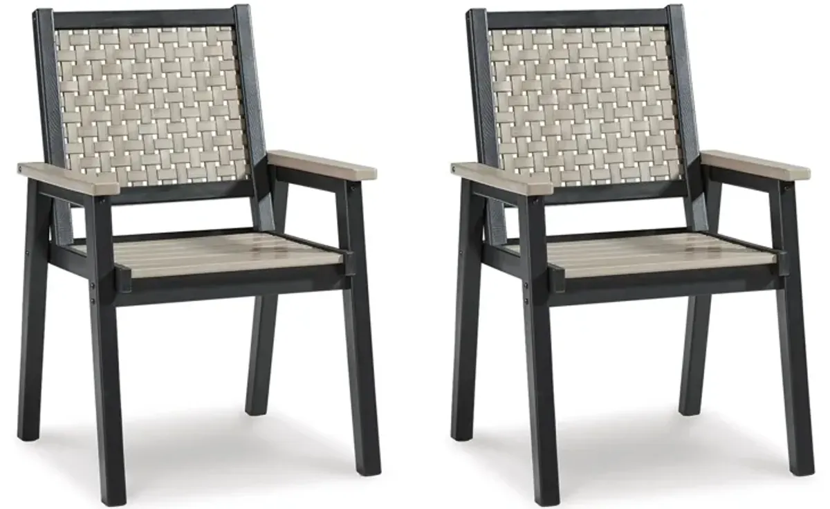 Mount Valley Arm Chair (Set Of 2)