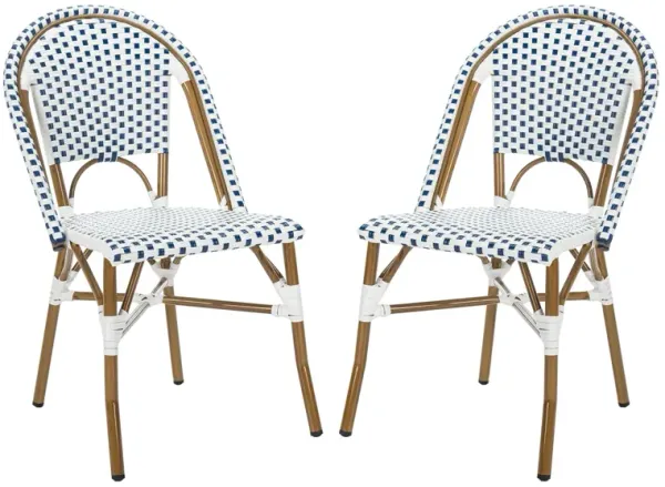 Salcha Indoor/Outdoor French Bistro Side Chair, Set of 2
