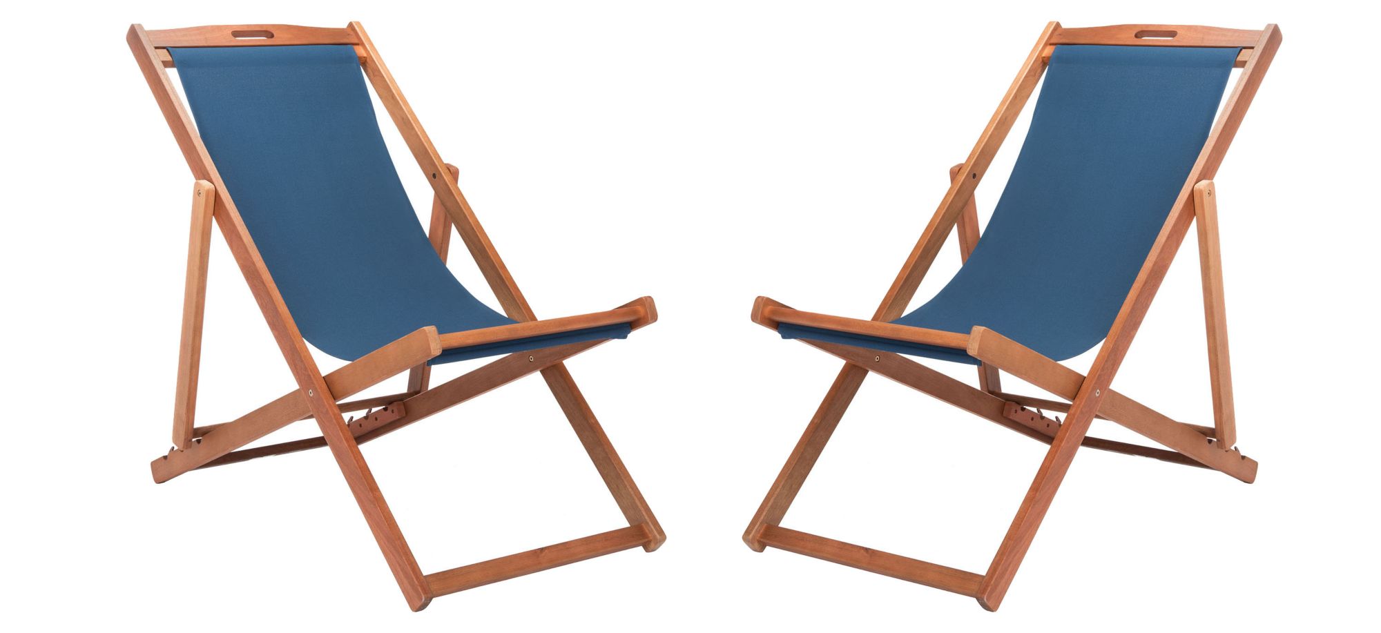 Loren Outdoor Sling Chair: Set of 2 in Black by Safavieh