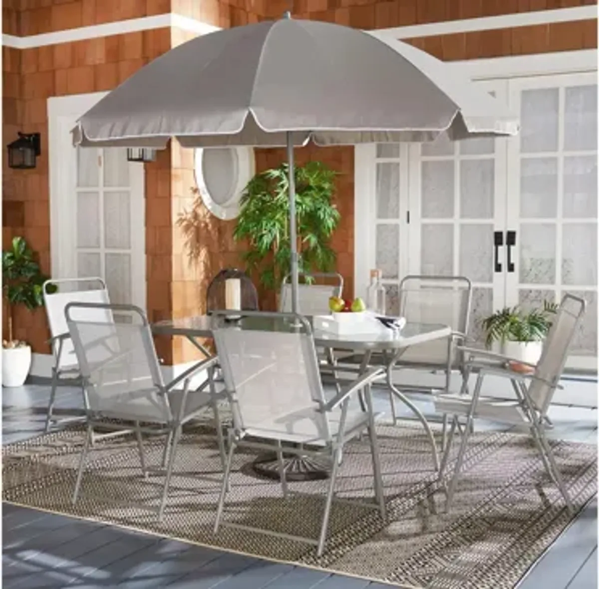 Laurenti 8-pc. Outdoor Dining Set
