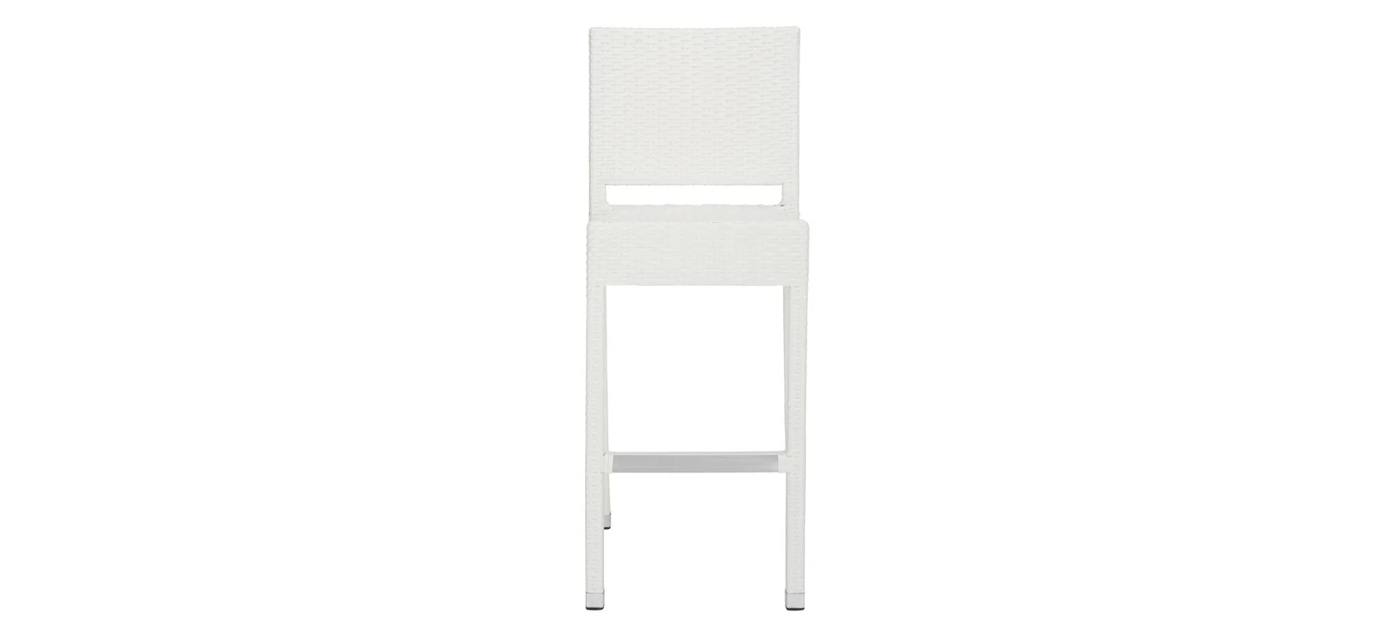 Solano Outdoor Bar Stool in Faye Ash by Safavieh