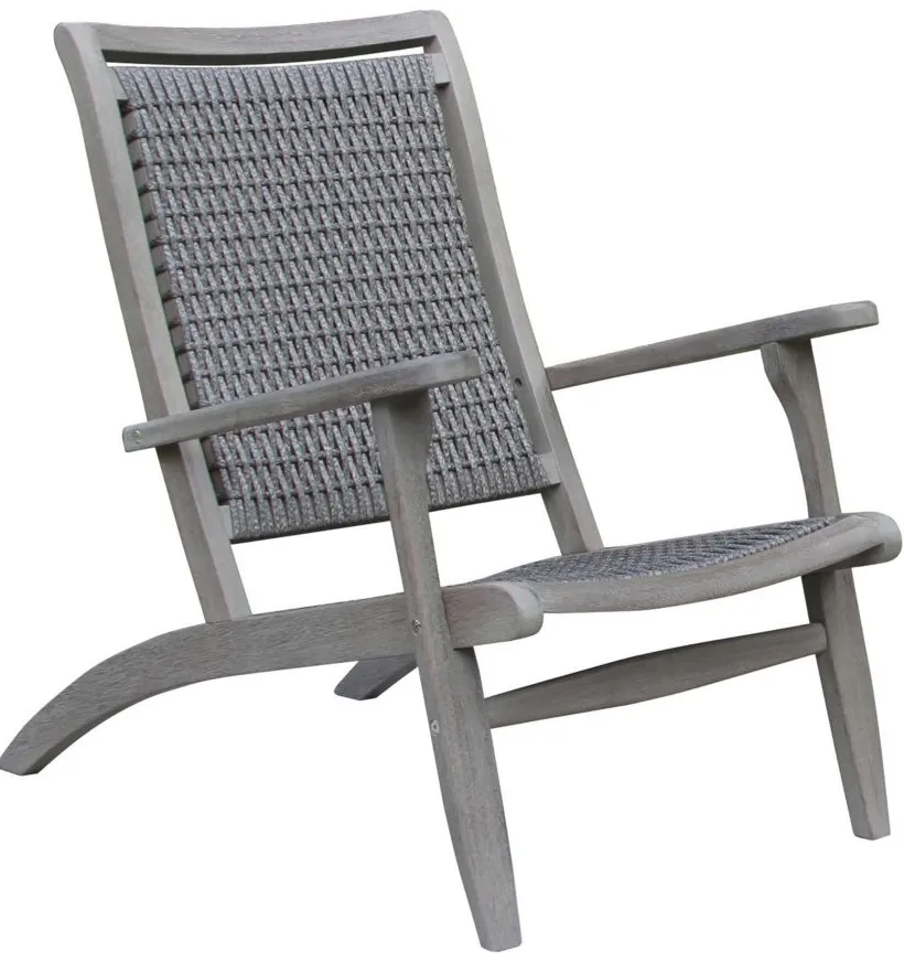 Ocean Ave Outdoor Lounger in Natural by Outdoor Interiors