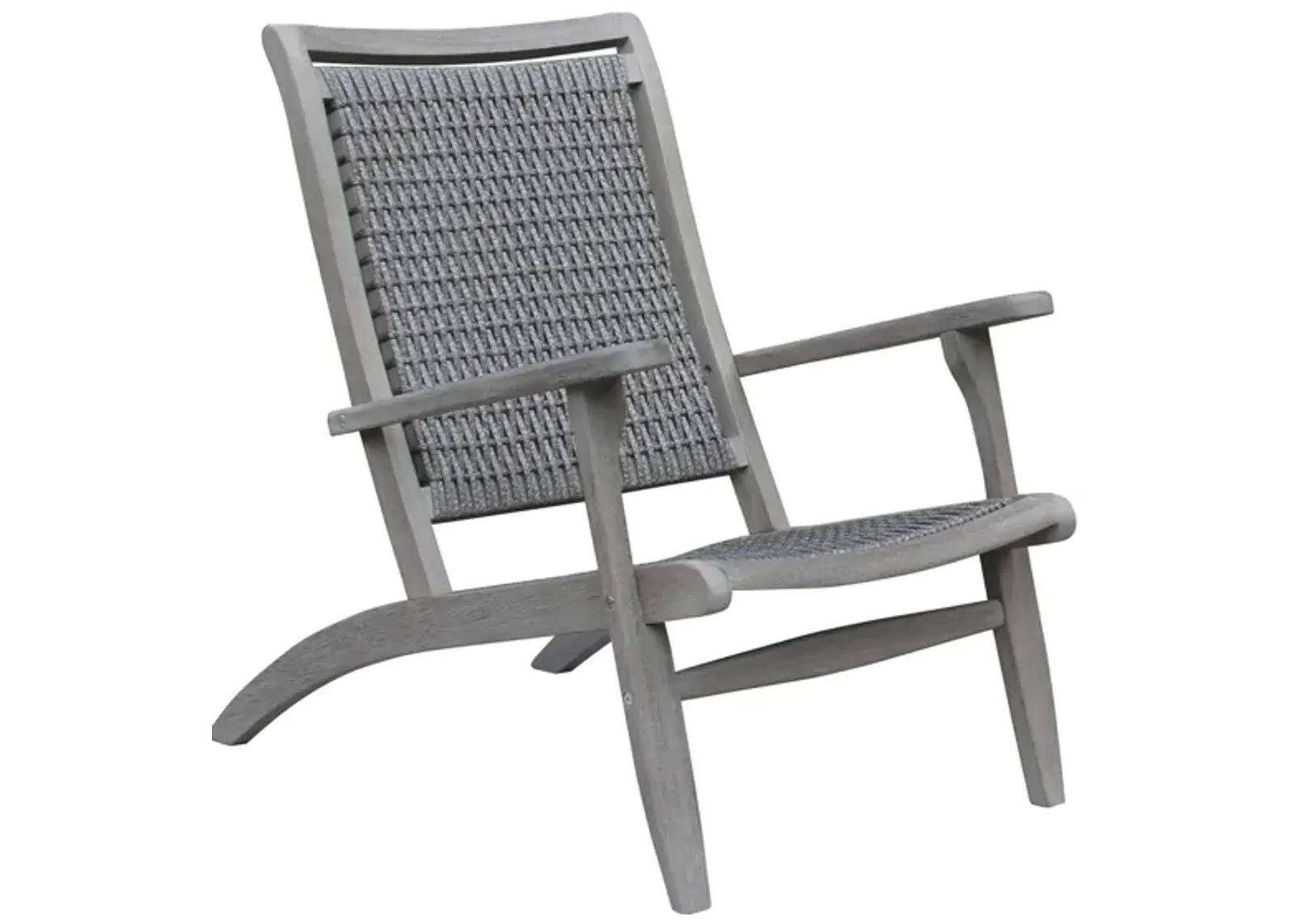 Ocean Ave Outdoor Lounger in Natural by Outdoor Interiors