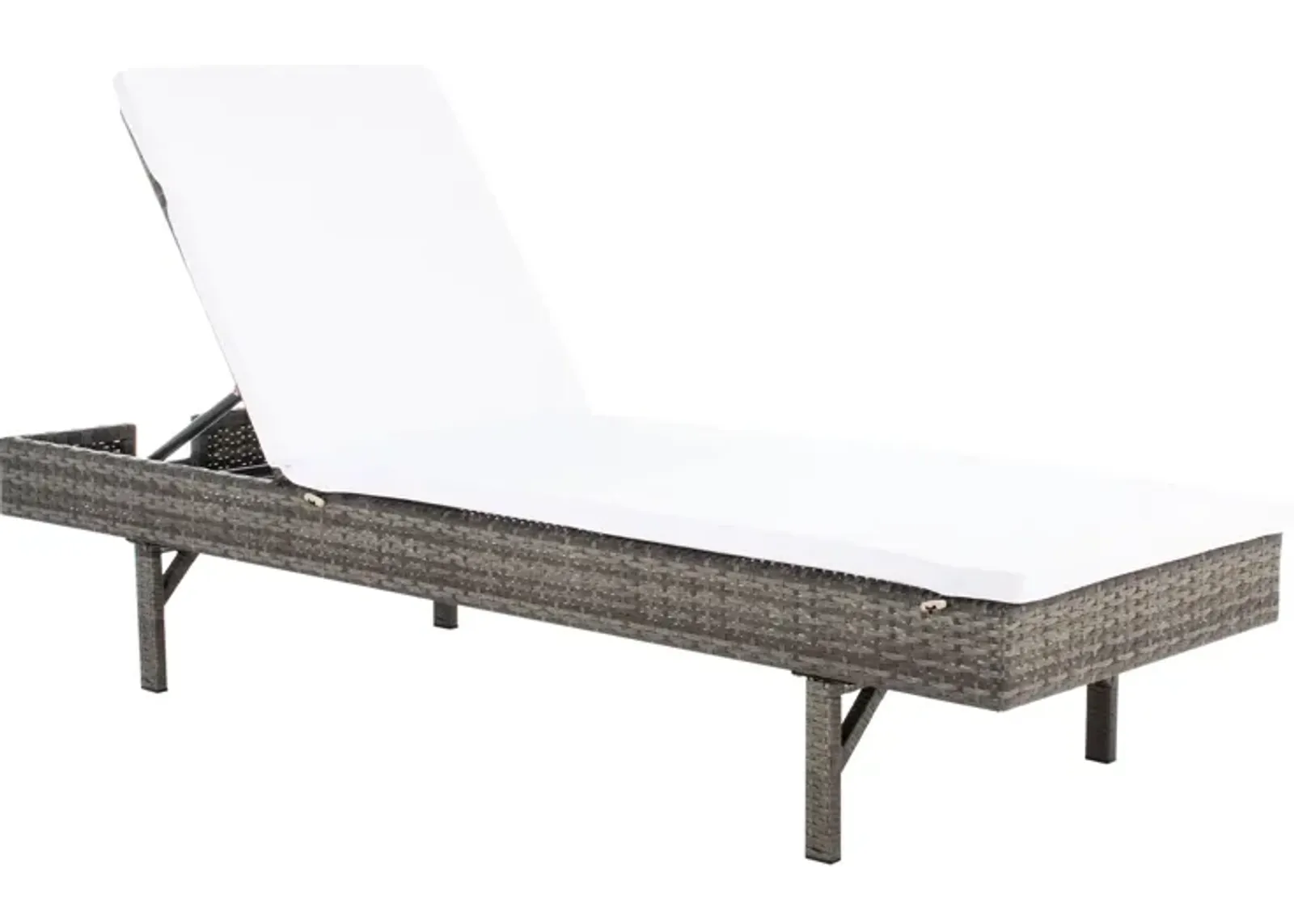 Zaid Sun Lounger in Petal by Safavieh