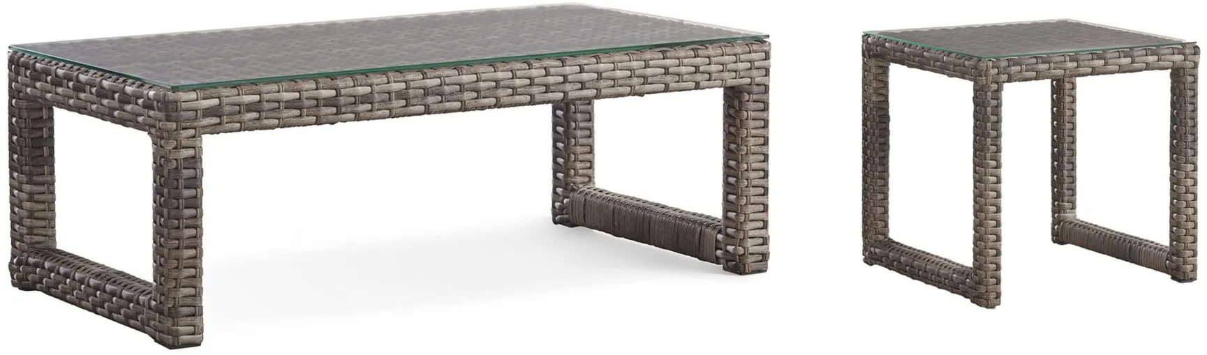 New Java 2-pc. Outdoor Table Set in Sandstone by South Sea Outdoor Living