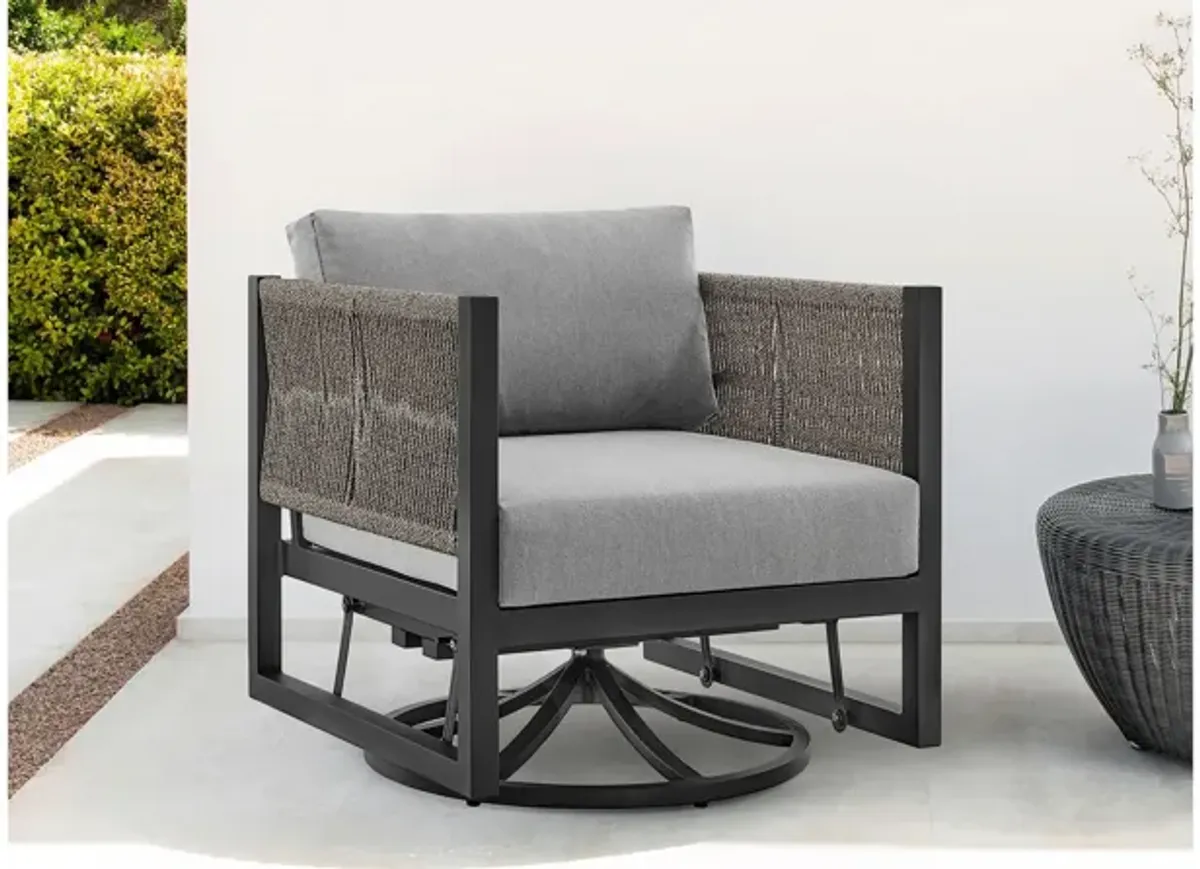 Cuffay Outdoor Swivel Lounge Chair
