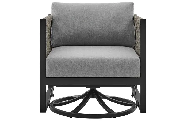 Cuffay Outdoor Swivel Lounge Chair