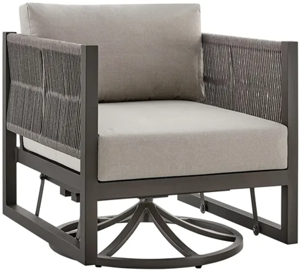 Cuffay Outdoor Swivel Lounge Chair