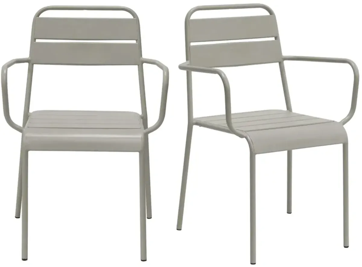 Rosco Outdoor Armchair - Set of 2