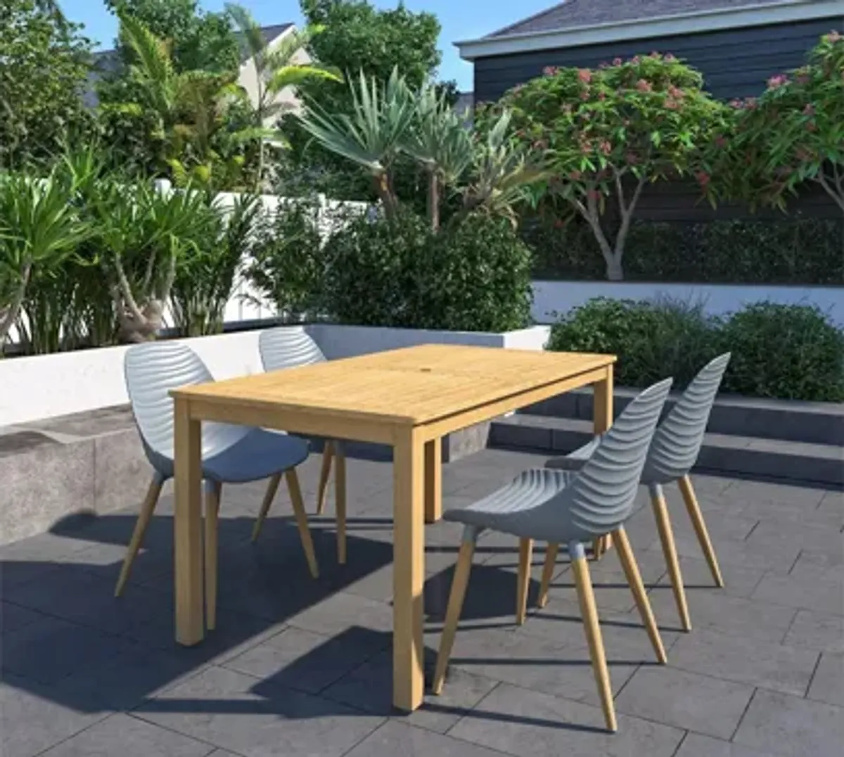 Laica 5-pc. Patio Dining Set