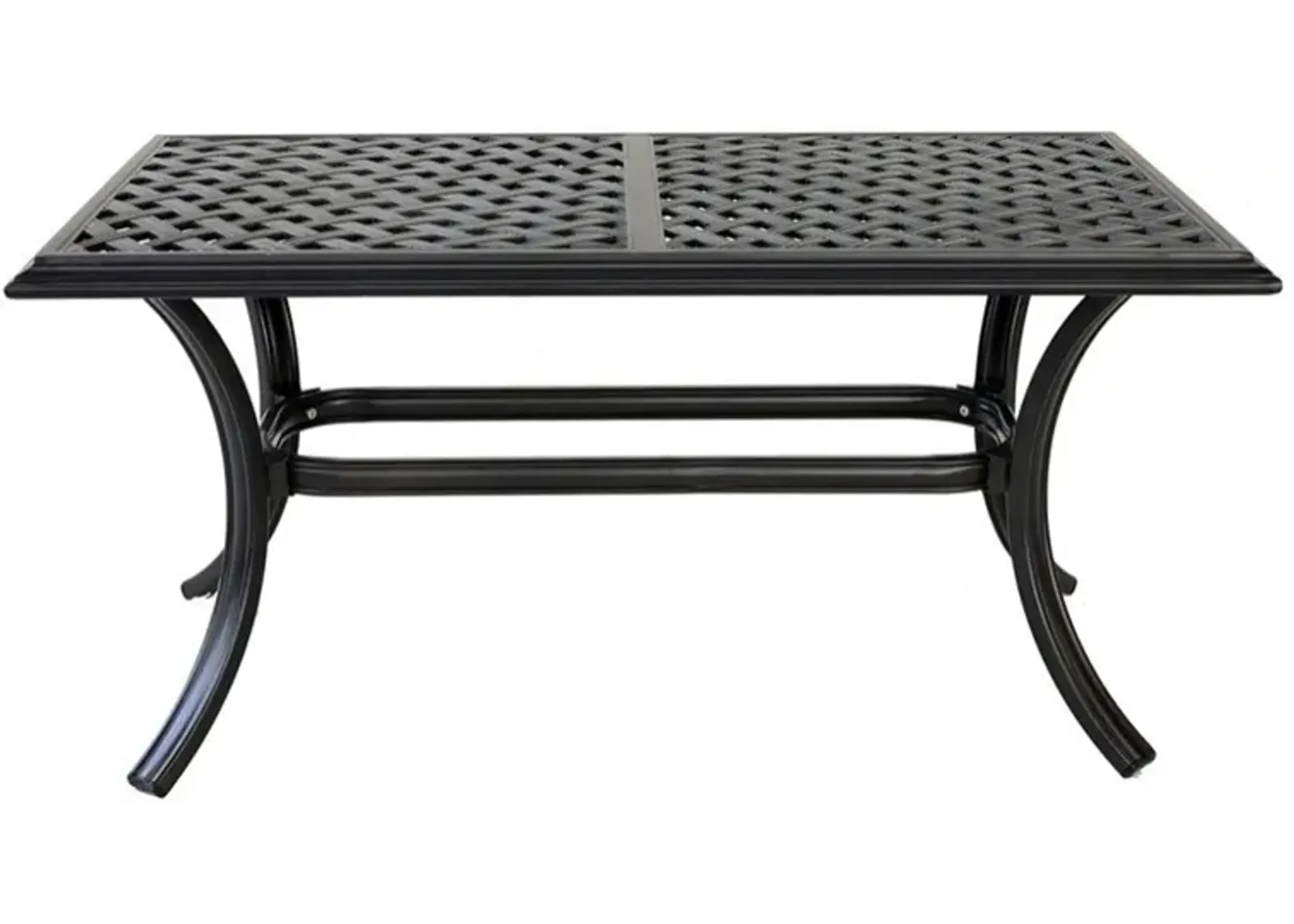 Halston Outdoor Coffee Table in Espresso Brown by Bellanest