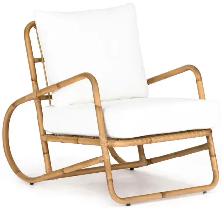 Bueller Outdoor Chair in Stinson White by Four Hands