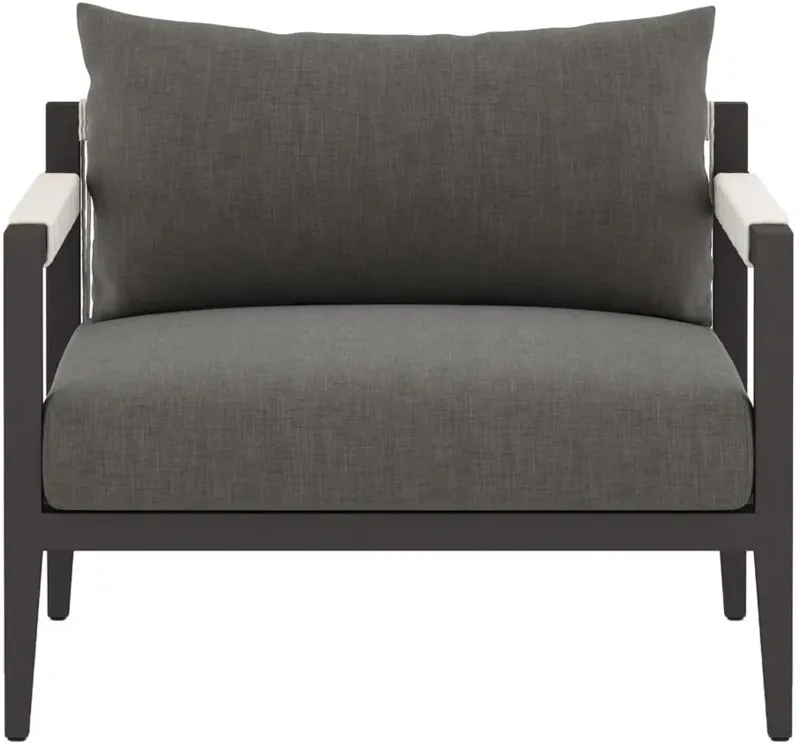 Sherwood Outdoor Chair in Charcoal by Four Hands
