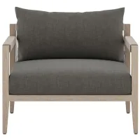 Sherwood Outdoor Chair in Charcoal by Four Hands