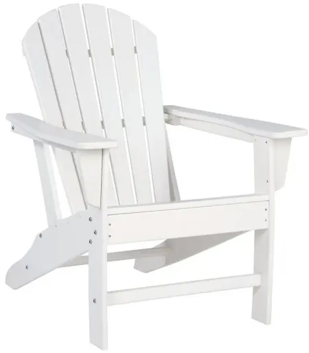 Sundown Treasure Adirondack Chair in White by Ashley Express