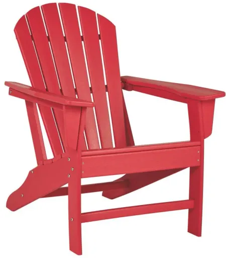 Sundown Treasure Adirondack Chair in Red by Ashley Express