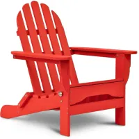 Icon Adirondack Chair in "Bright Red" by DUROGREEN OUTDOOR