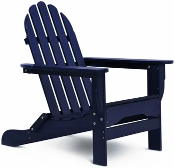 Icon Static Adirondack Chair in "Navy" by DUROGREEN OUTDOOR