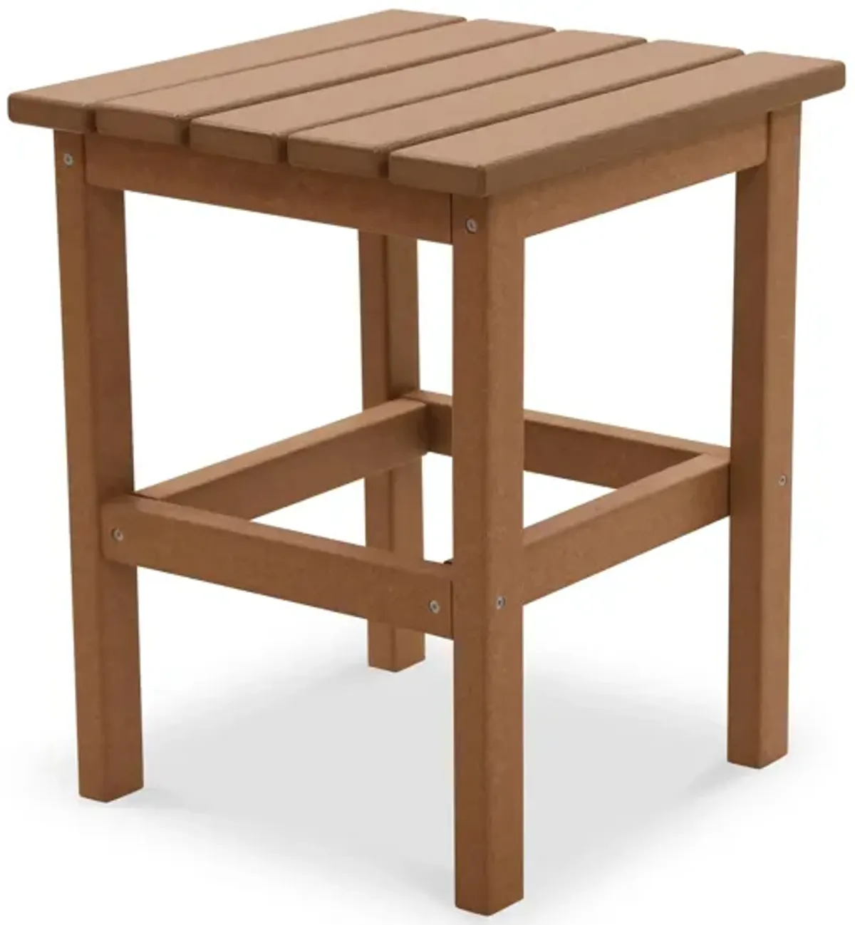 Icon Square Side Table in Black / Beige by DUROGREEN OUTDOOR