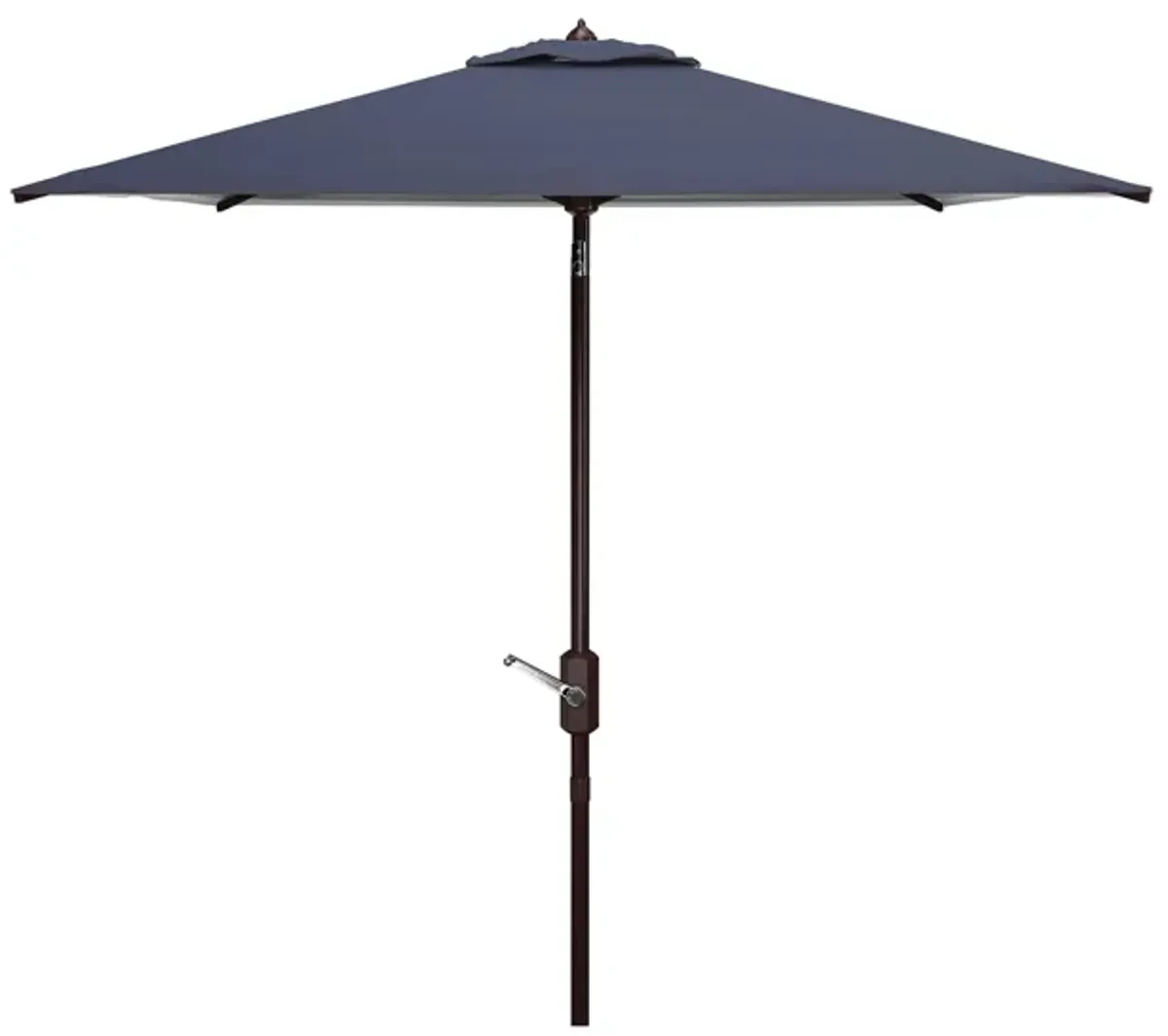 Shay 7.5 ft Square Crank Umbrella in Natural by Safavieh