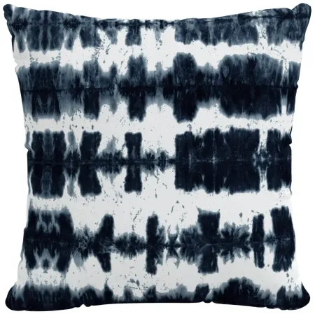 22" Outdoor Obu Pillow in Obu Stripe Navy by Skyline