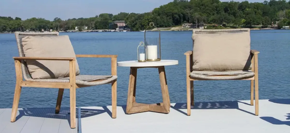 Nautical Accent Table